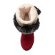 Women Winter Snow Boots Real Fur Rabbit Buckle Comfy Warm Mid-Calf High Boots Women Winter Snow Boots Real Fur Rabbit Buckle Comfy Warm Mid-Calf High Boots