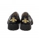 Handmade Leather Loafers Metal Platform Vintage Mary Jane Shoes Handmade Leather Loafers Metal Platform Vintage Mary Jane Shoes