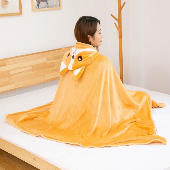 Kawaii Animal Blanket Cape Adult Kids Gift Kawaii Animal Blanket Cape Adult Kids Gift
