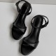 Women's Handmade Stylish Open Toe Kitten Heel Low Heeled Sandals Women's Handmade Stylish Open Toe Kitten Heel Low Heeled Sandals