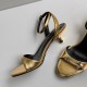 Women's Handmade Stylish Open Toe Kitten Heel Low Heeled Sandals Women's Handmade Stylish Open Toe Kitten Heel Low Heeled Sandals
