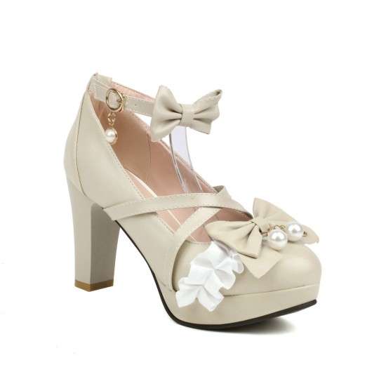 Women's Platform Princess Lori Mary Jane High Heels Women's Platform Princess Lori Mary Jane High Heels