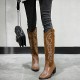 Womens Knee High Western Cowboy Boots Womens Knee High Western Cowboy Boots