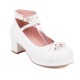 Cute Pearl Cross Strap Lolita Japanese Mary Jane Shoes Cute Pearl Cross Strap Lolita Japanese Mary Jane Shoes