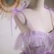 Spaghetti Straps Appliques Tulle Short Homecoming Dresses