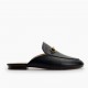 Womens Handmade Slide Slip On Flat Mules Womens Handmade Slide Slip On Flat Mules
