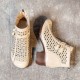 Womens Retro Comfortable Hollow Out Zipper Summer Sandals Boots Womens Retro Comfortable Hollow Out Zipper Summer Sandals Boots