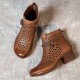 Womens Retro Comfortable Hollow Out Zipper Summer Sandals Boots Womens Retro Comfortable Hollow Out Zipper Summer Sandals Boots