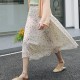 Womens Floral Print Chiffon High Waist Skirt Womens Floral Print Chiffon High Waist Skirt