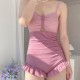 Swimwear Cute Mermaid Two-Tone Onesie Swimsuit Swimwear Cute Mermaid Two-Tone Onesie Swimsuit