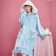 Kawaii Cartoon Cute Puppy Ears Plush Nightgown Kawaii Cartoon Cute Puppy Ears Plush Nightgown