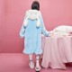 Kawaii Cartoon Cute Puppy Ears Plush Nightgown Kawaii Cartoon Cute Puppy Ears Plush Nightgown