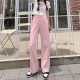 Pink Peach Embroidery Wide Leg Pants Pink Peach Embroidery Wide Leg Pants