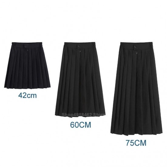Pleated Elastic School Skirt Pleated Elastic School Skirt