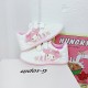 Pink Kawaii Melody Student Sneakers Kids Size with Velcro Fastener Pink Kawaii Melody Student Sneakers Kids Size with Velcro Fastener