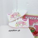 Pink Kawaii Melody Student Sneakers Kids Size with Velcro Fastener Pink Kawaii Melody Student Sneakers Kids Size with Velcro Fastener