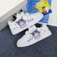 Girls Kawaii Cartoon Kuromi Student Sneakers Kids Size with Velcro Fastener Girls Kawaii Cartoon Kuromi Student Sneakers Kids Size with Velcro Fastener