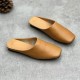 Women's Handmade Leather Square Toe Comfort Mule Shoes Women's Handmade Leather Square Toe Comfort Mule Shoes