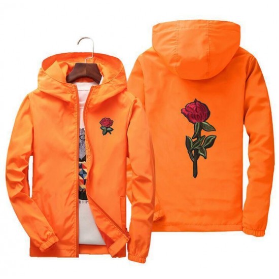 Cherished Rose Windbreaker Jacket Cherished Rose Windbreaker Jacket