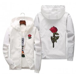 Cherished Rose Windbreaker Jacket