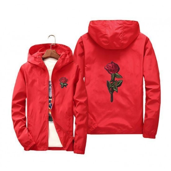 Cherished Rose Windbreaker Jacket Cherished Rose Windbreaker Jacket