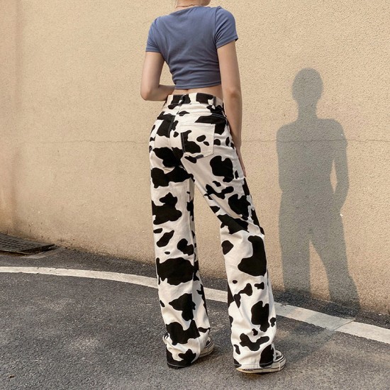 Cow Print Y2K Jeans Cow Print Y2K Jeans