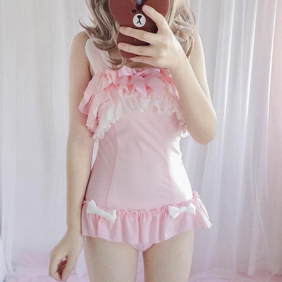 Cute Cat Or Rabbit Swimsuit Cute Cat Or Rabbit Swimsuit
