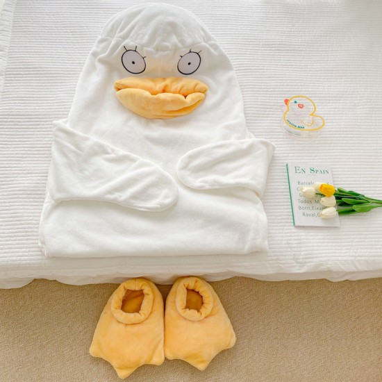 Cute Duck Matching Pajamas for Adult Kids Cute Duck Matching Pajamas for Adult Kids