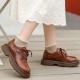 Japanese Round Toe Oxford & Lace-Up Shoes Women Japanese Round Toe Oxford & Lace-Up Shoes Women