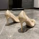 Mesh Pointed Toe Rhinestone Bowknot Pumps Mesh Pointed Toe Rhinestone Bowknot Pumps