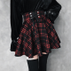 High Waist Plaid Mini Skirt High Waist Plaid Mini Skirt