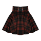 High Waist Plaid Mini Skirt High Waist Plaid Mini Skirt