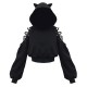 Cat Ears Lace Up Hoodie Skirt Cat Ears Lace Up Hoodie Skirt