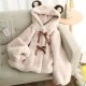Cute Teddy Bear Hooded Jacket With Ear Cute Teddy Bear Hooded Jacket With Ear