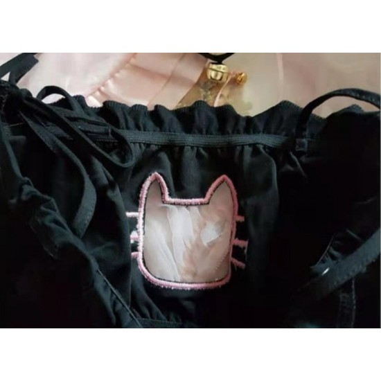 Japanese Girls Cute Cat Underwear Set Japanese Girls Cute Cat Underwear Set