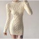 Sexy Backless Slim Mini Sweater Dress Sexy Backless Slim Mini Sweater Dress