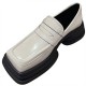 Square Toe Platform Y2K Loafers Square Toe Platform Y2K Loafers