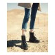 Winter Vintage Women Martin Combat Boots Winter Vintage Women Martin Combat Boots