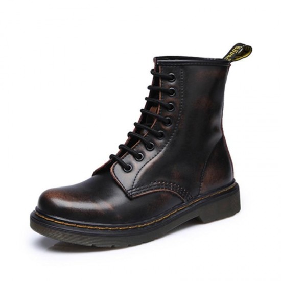 Winter Vintage Women Martin Combat Boots Winter Vintage Women Martin Combat Boots