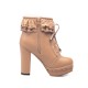 Sweet Elegant Thick Platform Heels Short Boots Sweet Elegant Thick Platform Heels Short Boots