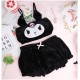 Japanese Kuromi Plush Underwear Suit Japanese Kuromi Plush Underwear Suit