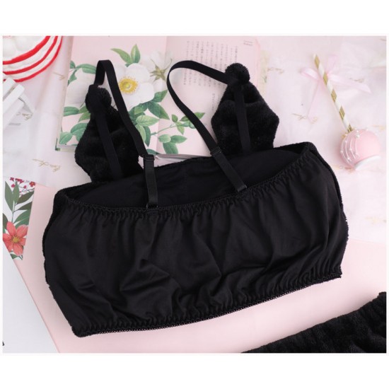 Japanese Kuromi Plush Underwear Suit Japanese Kuromi Plush Underwear Suit