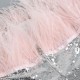 Women Sequin Off-shoulder Feather Prom Mini Dress Women Sequin Off-shoulder Feather Prom Mini Dress
