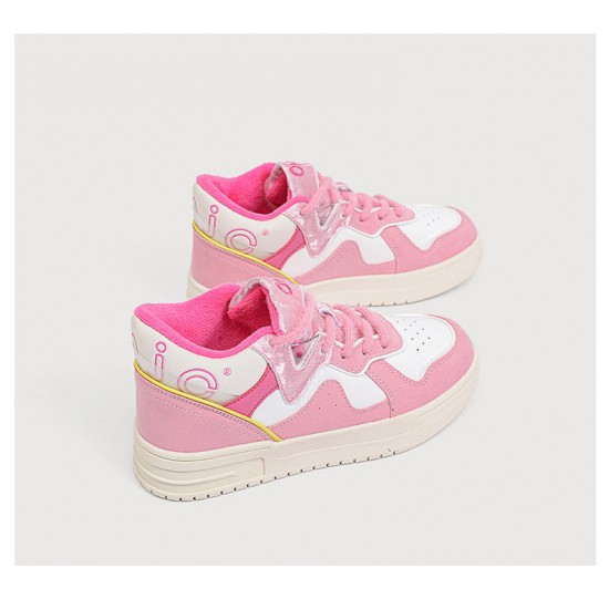 Womens Kawaii Pink Sneakers Shoes Womens Kawaii Pink Sneakers Shoes