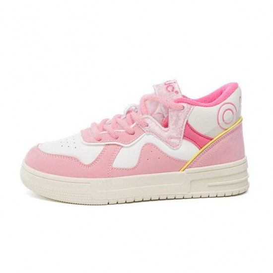 Womens Kawaii Pink Sneakers Shoes Womens Kawaii Pink Sneakers Shoes